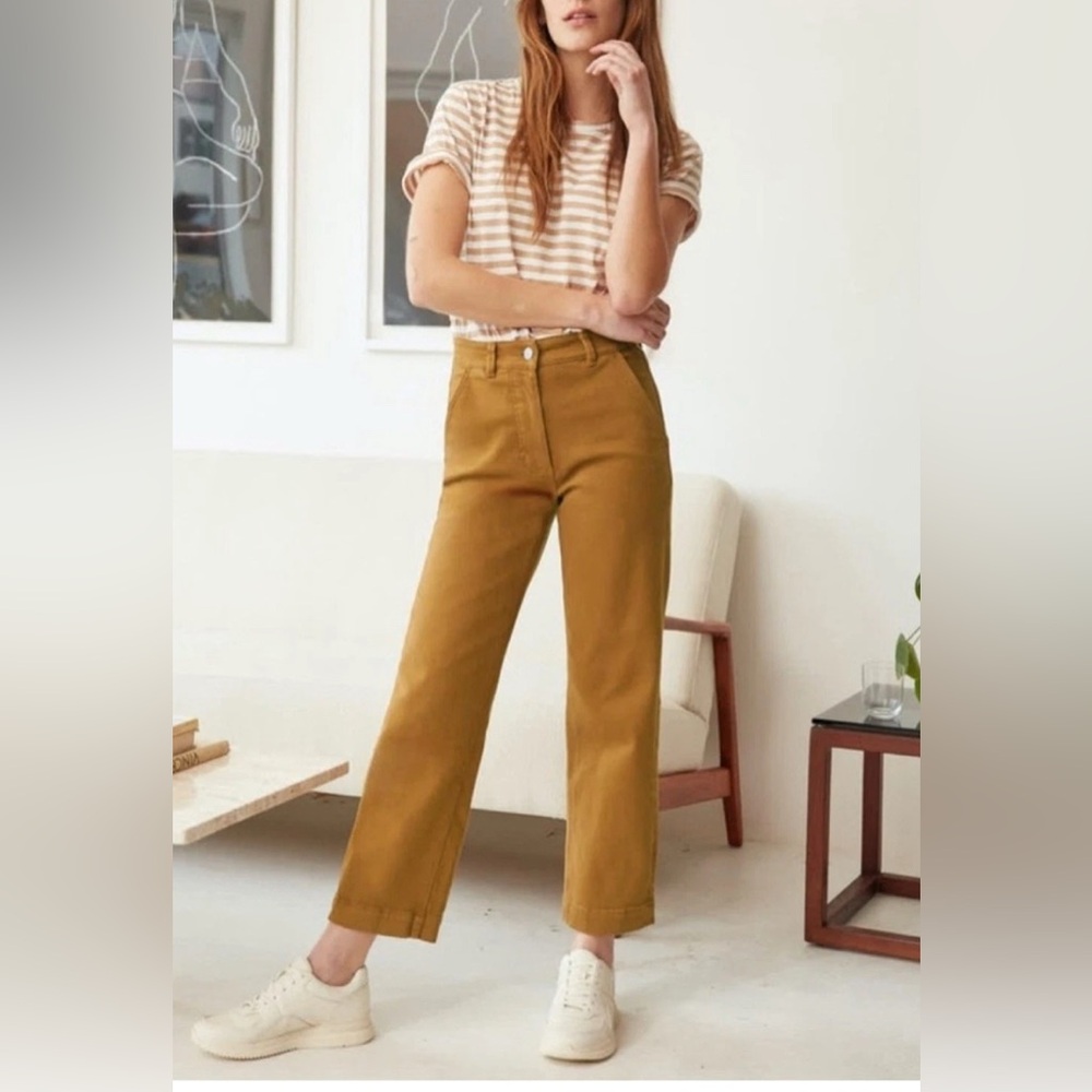 Everlane Brown Organic Cotton Pants